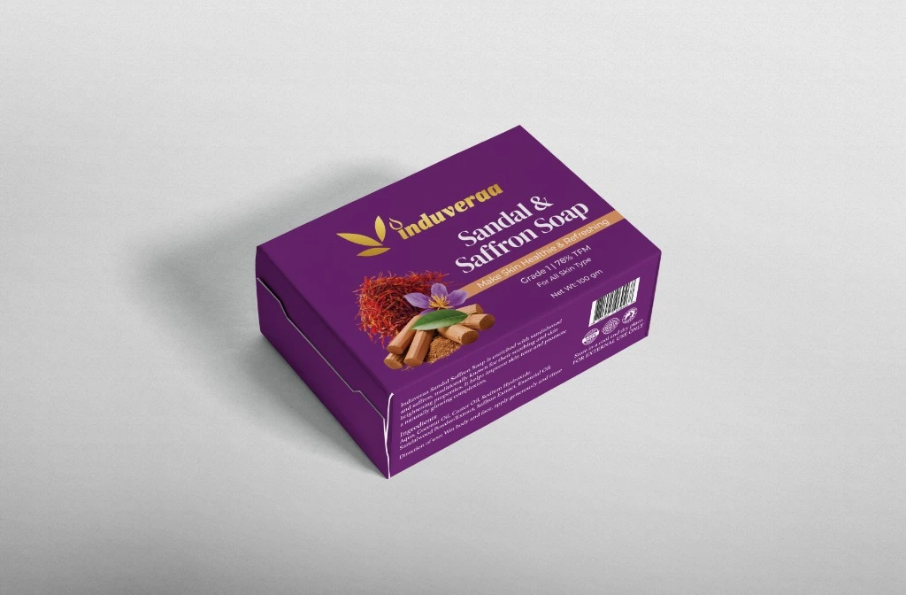 Sandal & Saffron Soap
